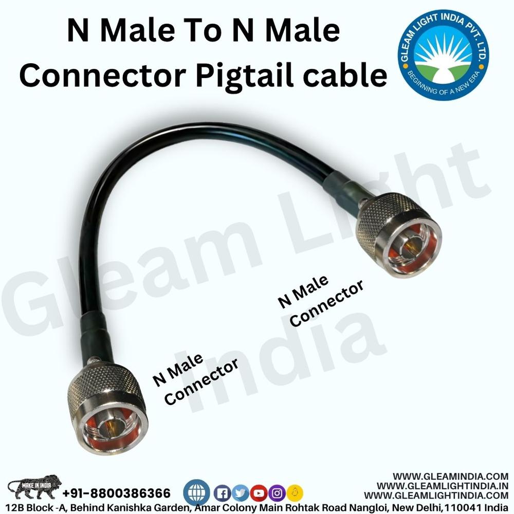 N Male To N Male Connector Pigtail