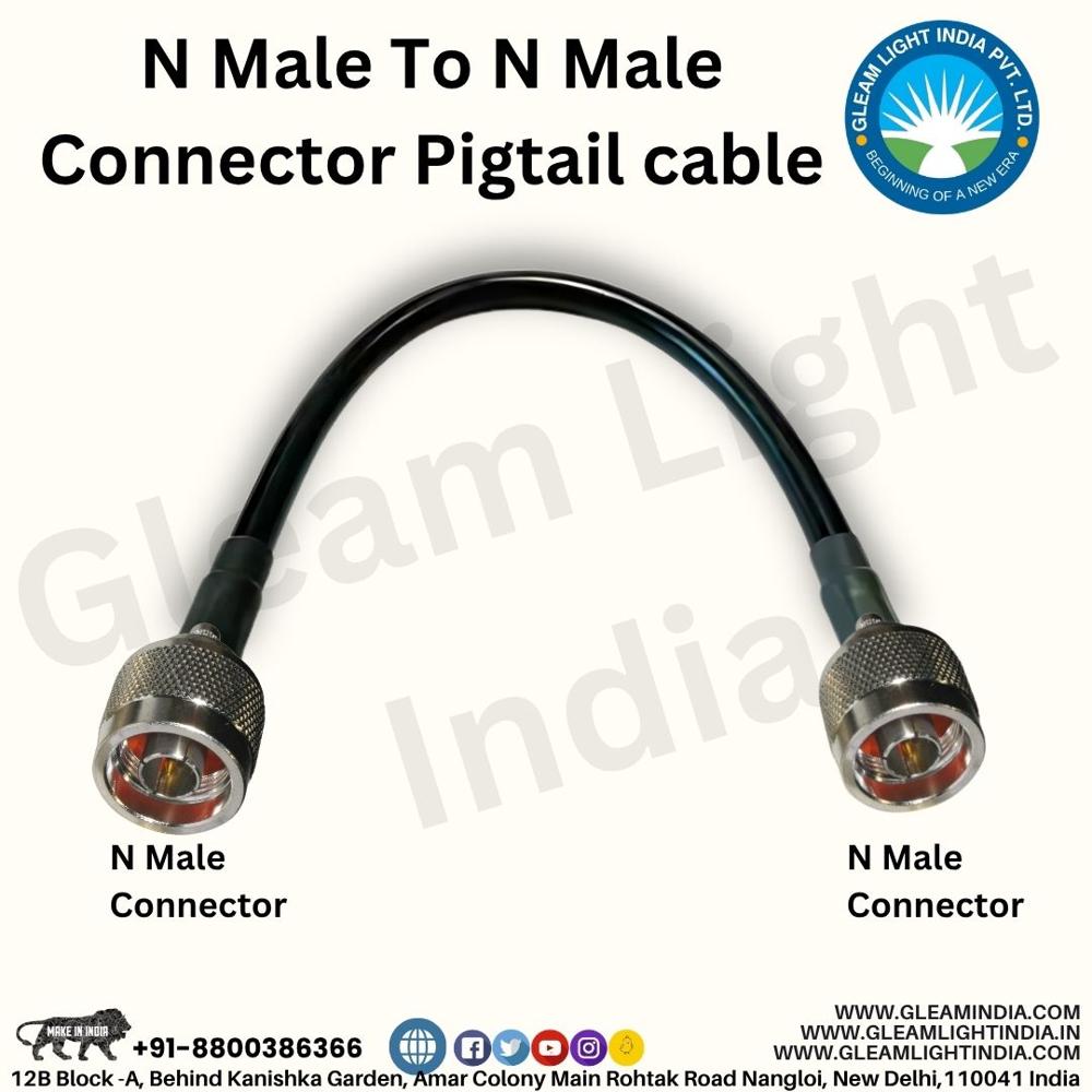 N Male To N Male Connector Pigtail