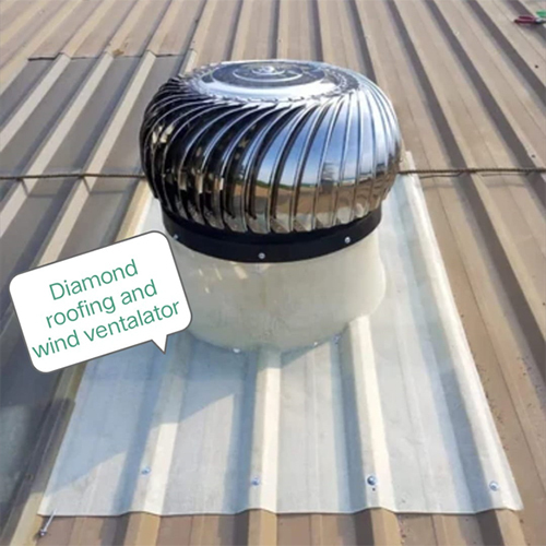 Diamond Roofing And Wind Ventilator