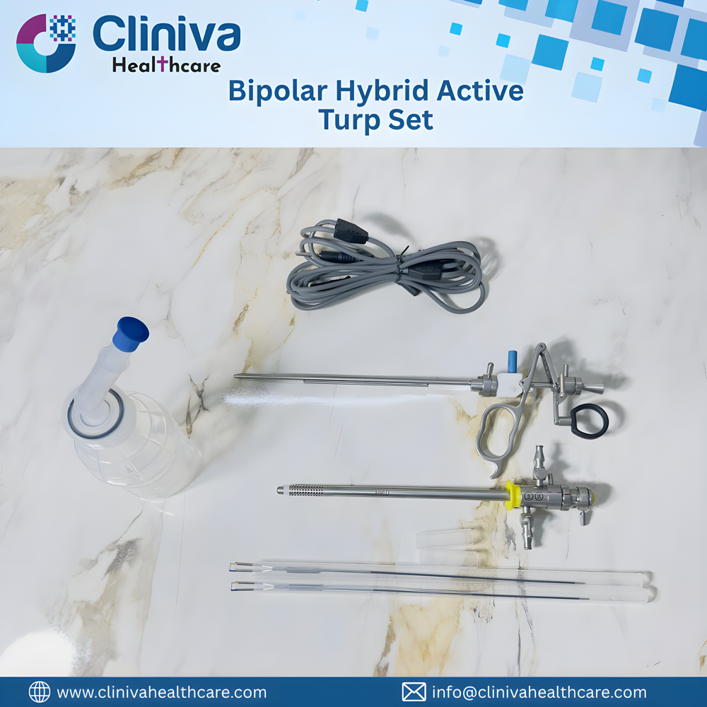 4Mm Bipolar Hybrid Active Turp Set - Application: Hospital