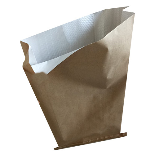 HDPE Laminated Brown Paper Bag