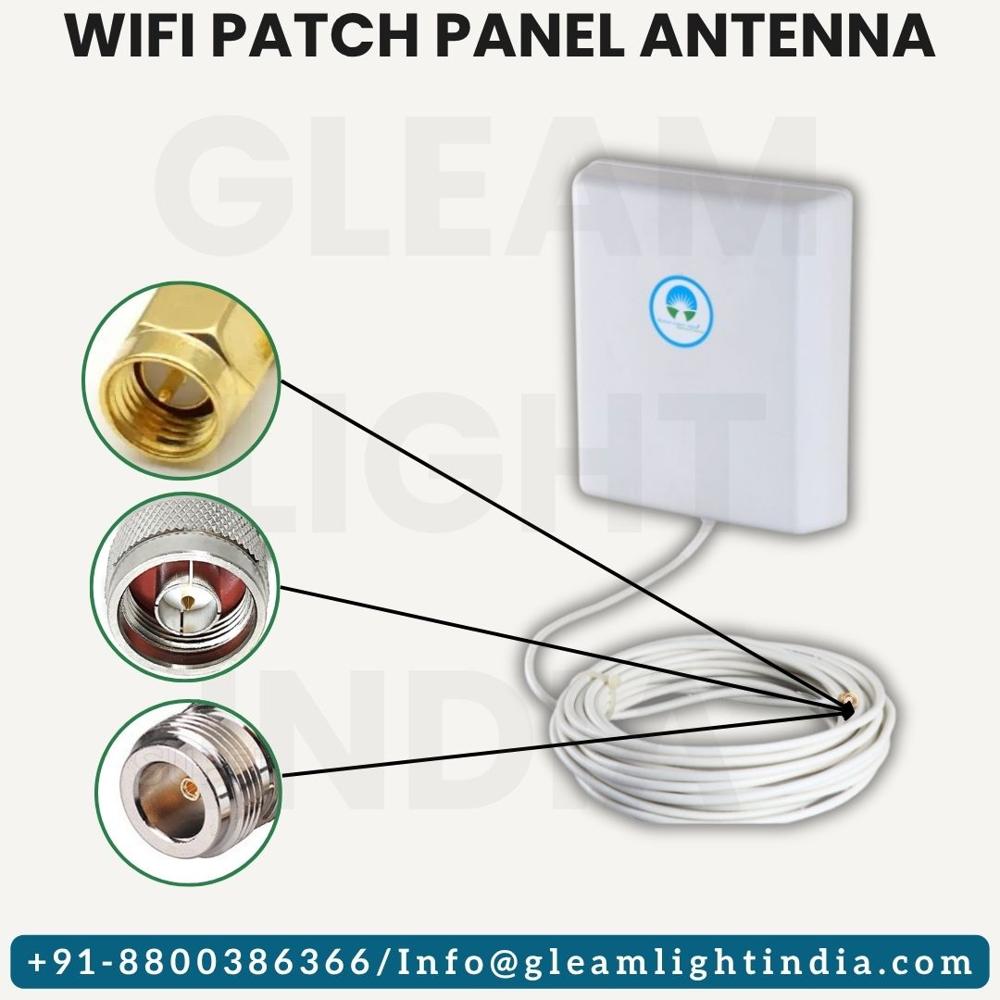 Wifi Patch Panel Antenna - Abs Material, Outdoor Application | Directional Design For Enhanced Signal Strength And Coverage