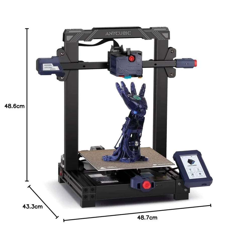 Anycubic Kobra 2 Neo 3D Printer High-Speed FDM Printing With Auto-Leveling and Easy Setup For Effortless 3D Creation