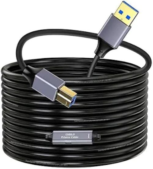 USB cable active 10 mtr a to b 3 version