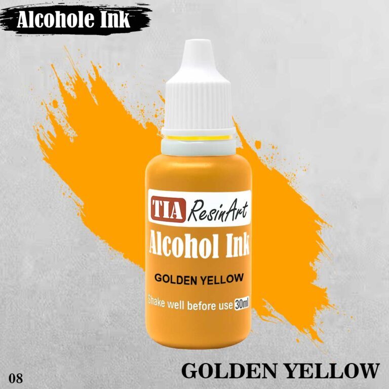 Golden Yellow Alcohol Ink