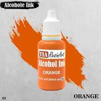 Orange Alcohol Ink