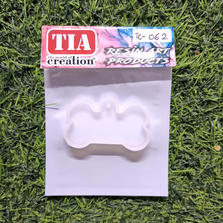 Dog Tag 2.2Inch 4mm Depth Silicon Mould