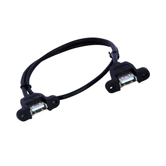 USB Female To Female With Fitting