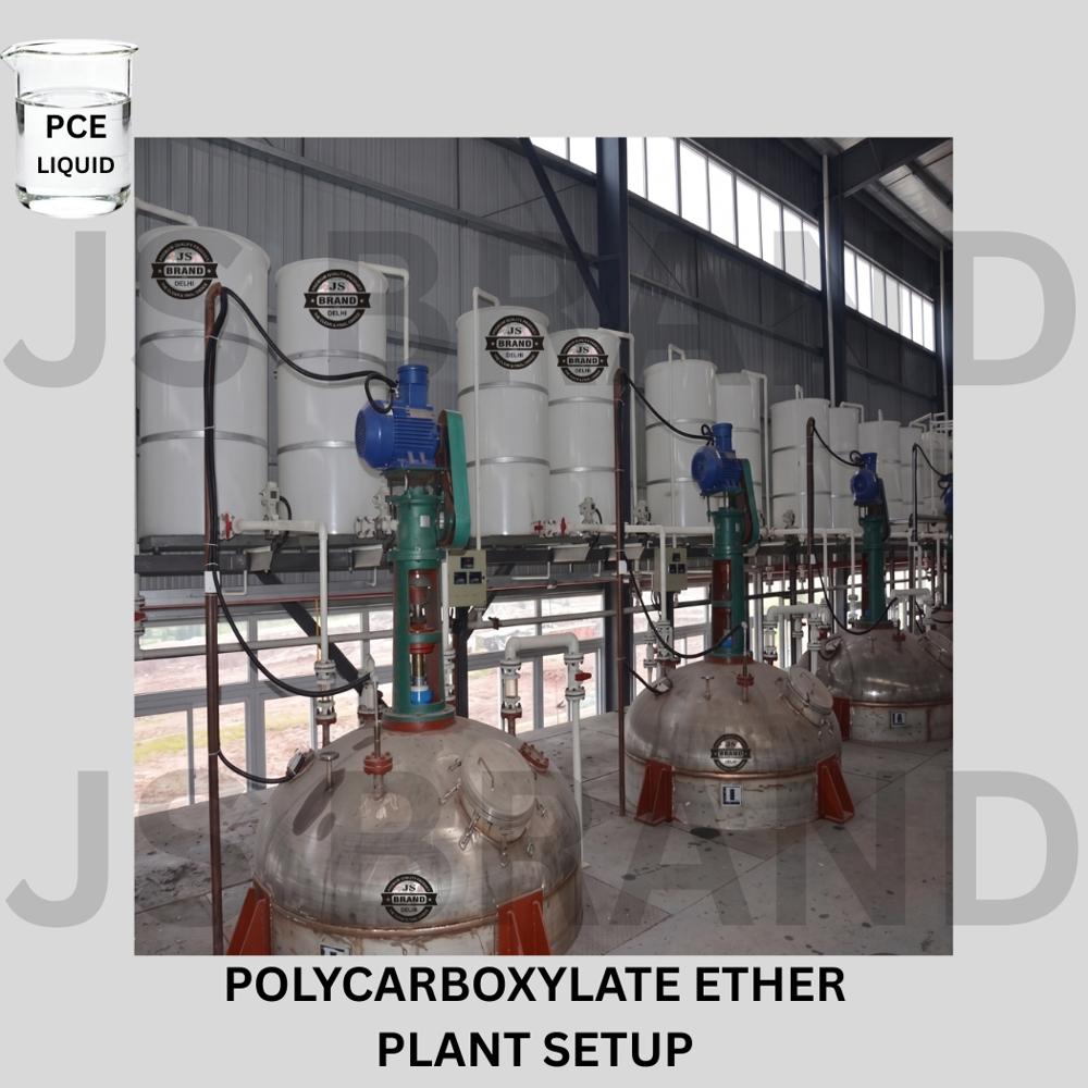 POLYCARBOXYLATE ETHER PLANT SETUP