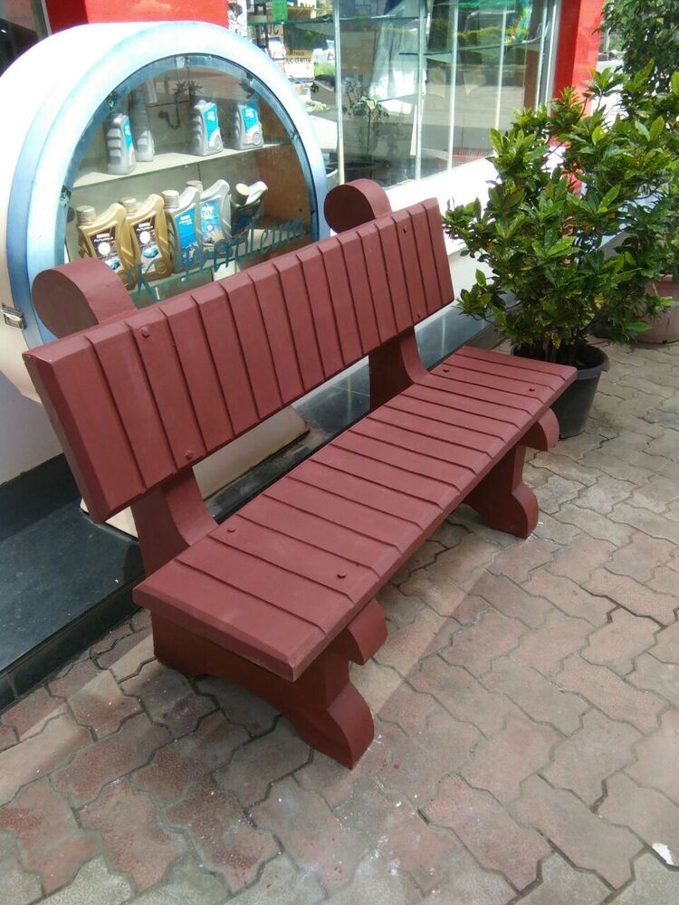 3 Seater Rcc Precast Concrete Bench