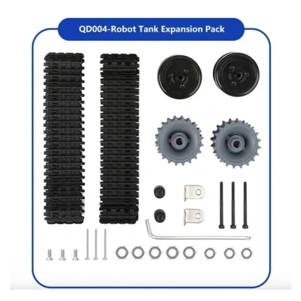 ACEBOTT ESP32 Tank Robot Car Expansion Pack QD001 Smart Robot Car Upgrade Kit For Enhanced Mobility