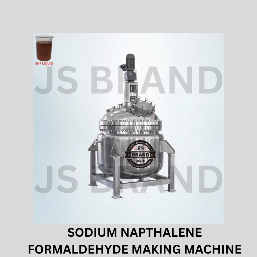 SODIUM NAPTHALENE FORMALDEHYDE MAKING MACHINE