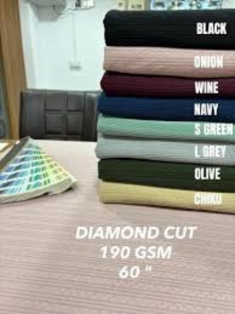 Polyester dry fit lycra 190 gsm