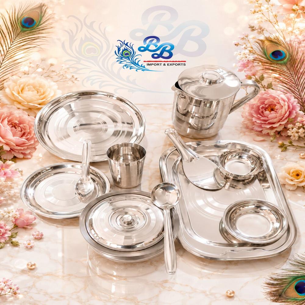 Staineless  Steel Dinner Set 51 PCS
