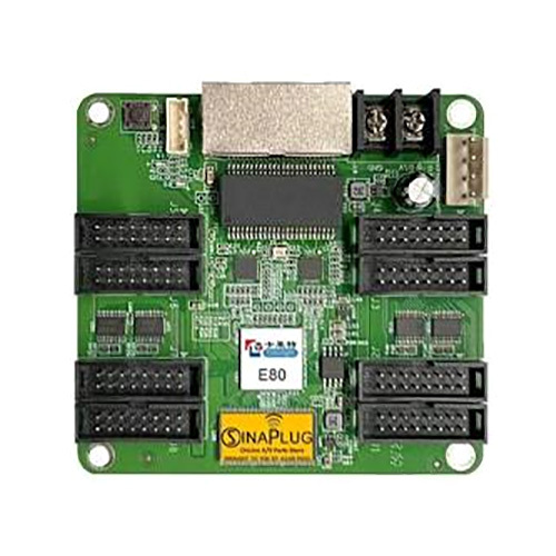 Receiving Card Colorlight E80 Led For Led Video Wall Control System - Color: Green Pcb