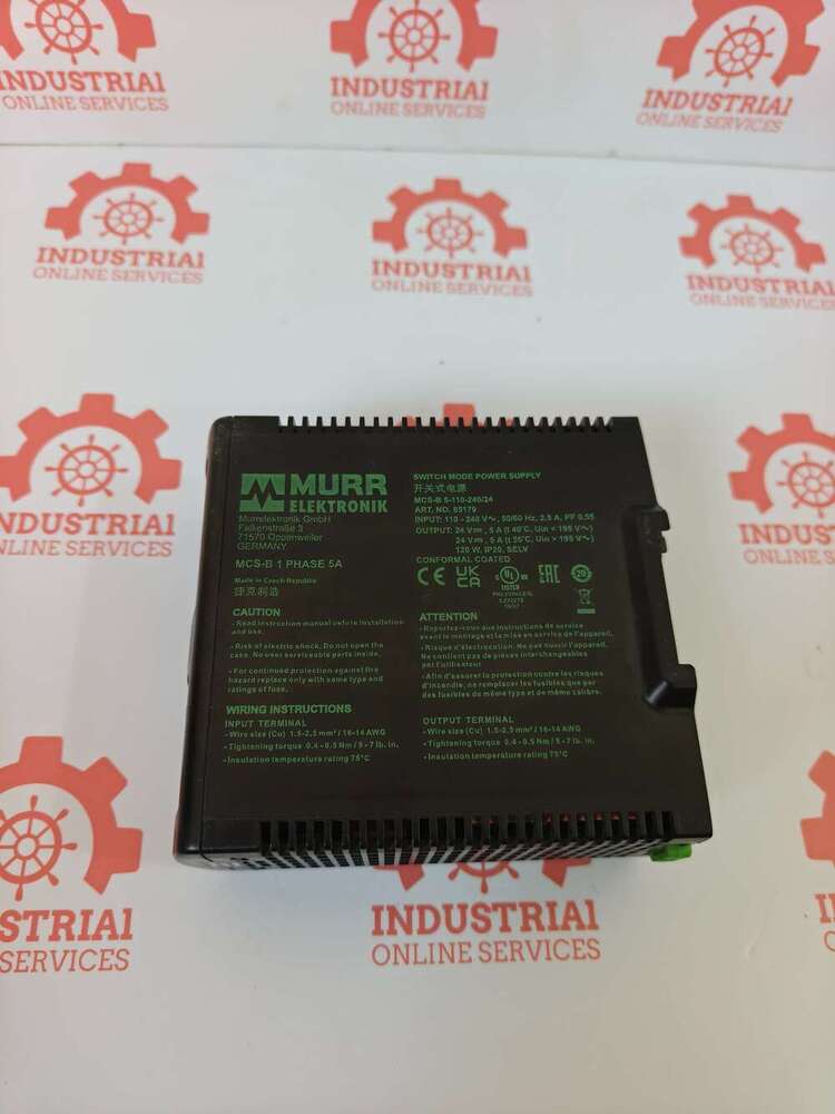 Murr Elektronik MCS-B 5-110-240/24 Power Supply 85179