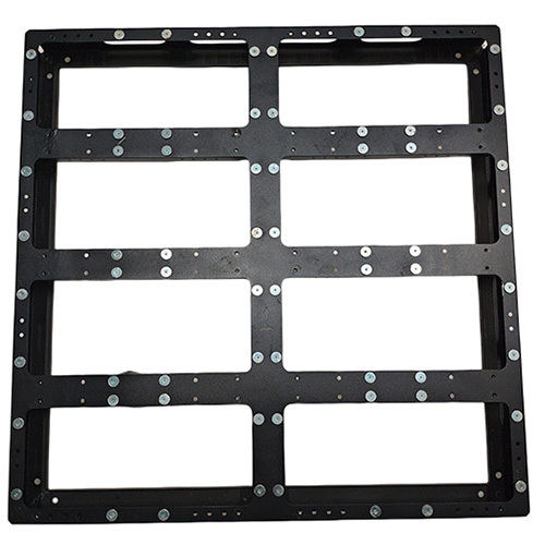 640x640mm Indoor MS GI LED Display Cabinet for Advertising LED Screen