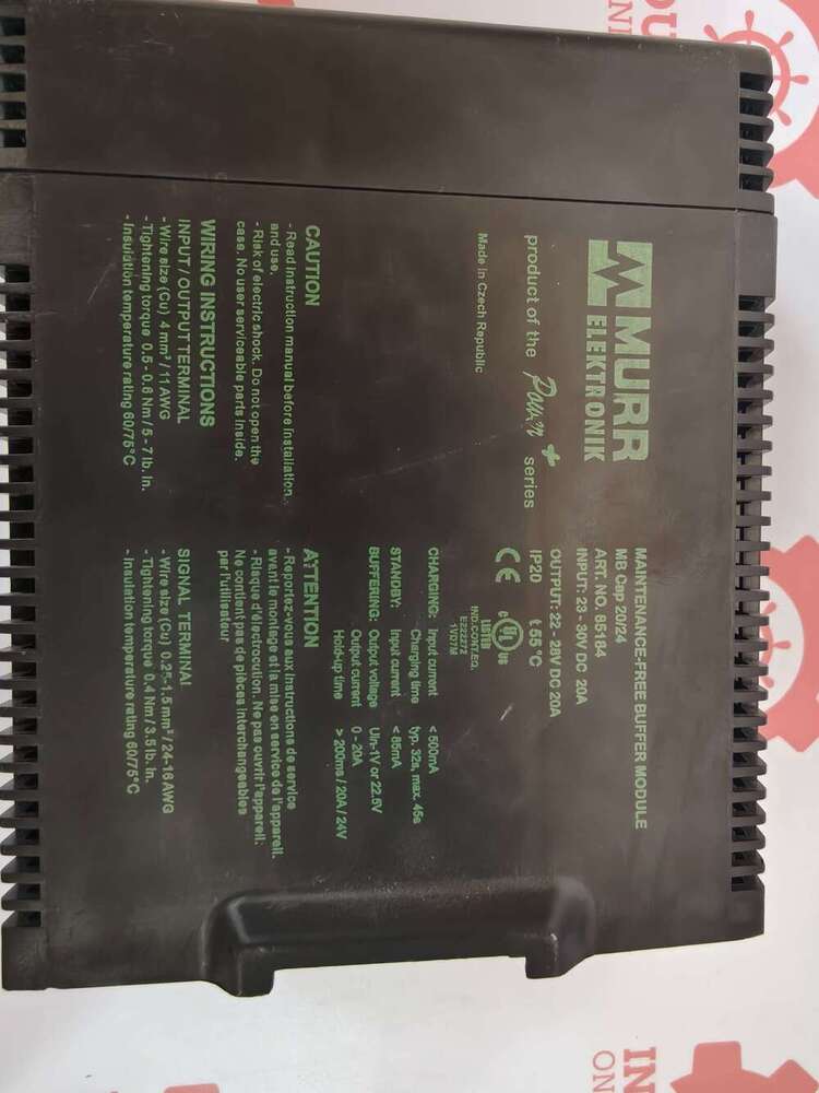 Murr Elektronik 85184 PLC Maintenance-Free Buffer Module
