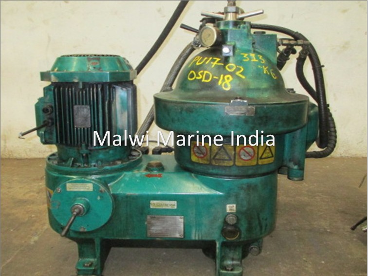 WESTFALIA - OSD6 - OSD18 - OSD60 - OIL PURIFIER SEPARATOR