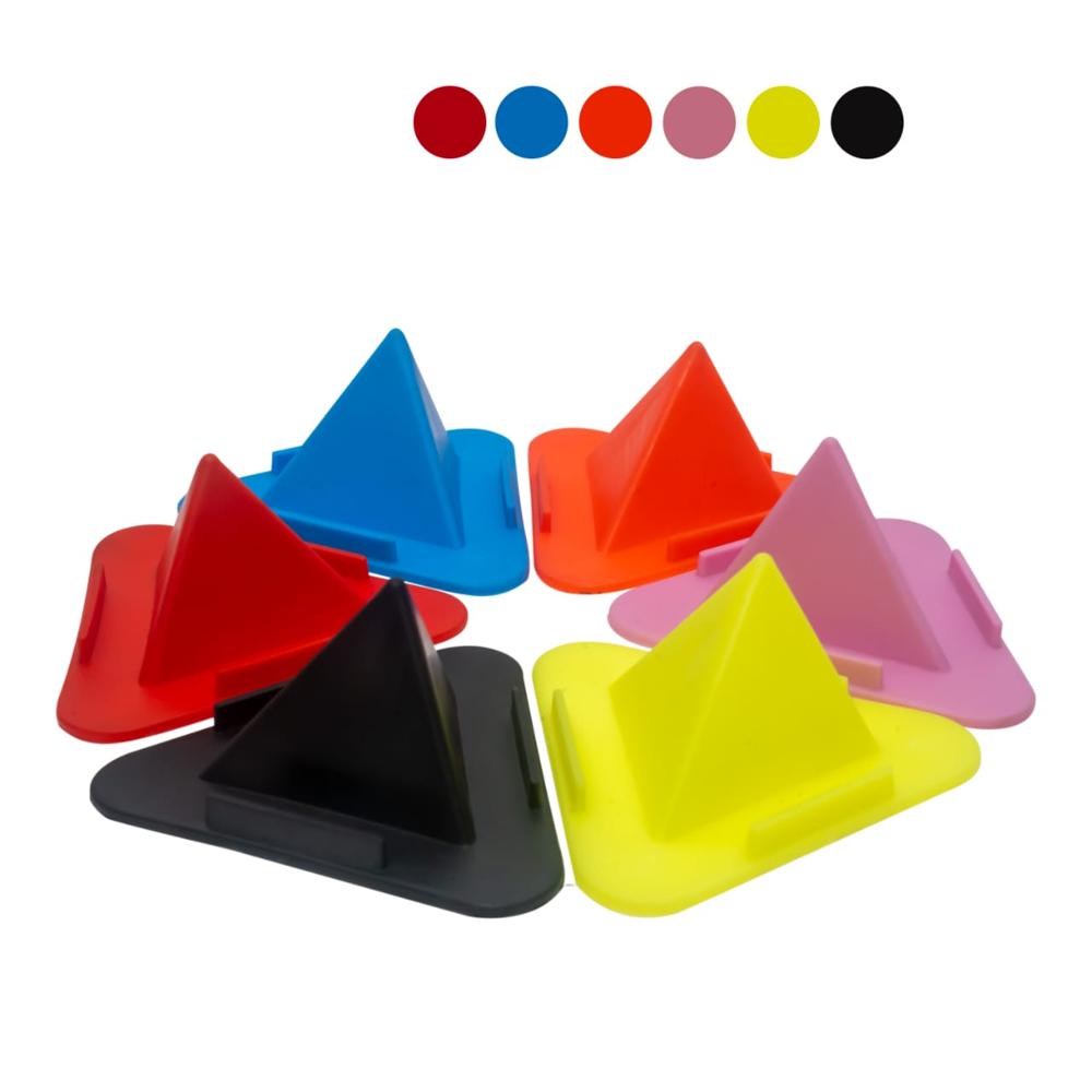 Universal Portable Three-Sided Pyramid Shape Mobile Holder Stand