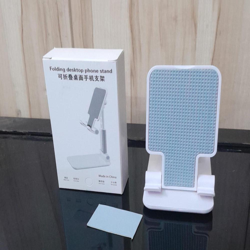 Premium Adjustable Folding Desktop Phone Stand & Tablet Holder