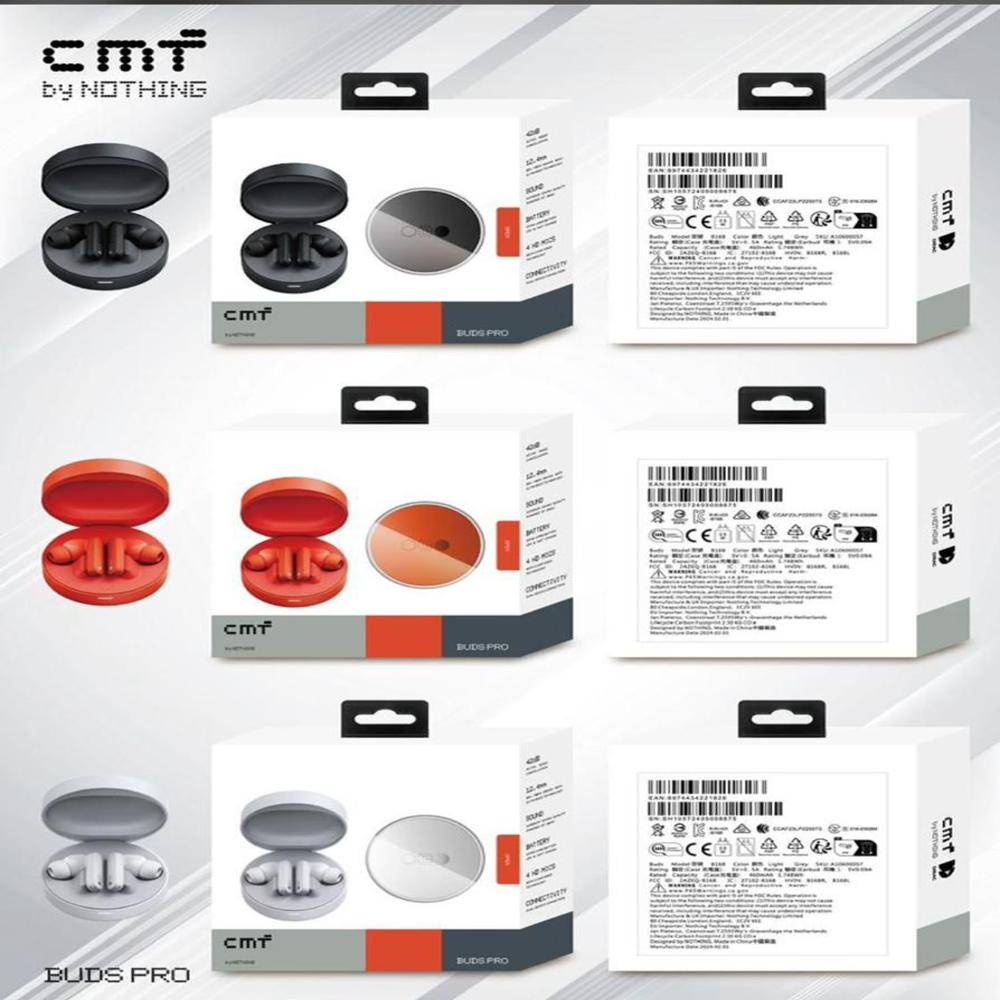 CMF Buds Pro by Nothing Active Noise Cancellation TWS Earbuds with Deep Bass