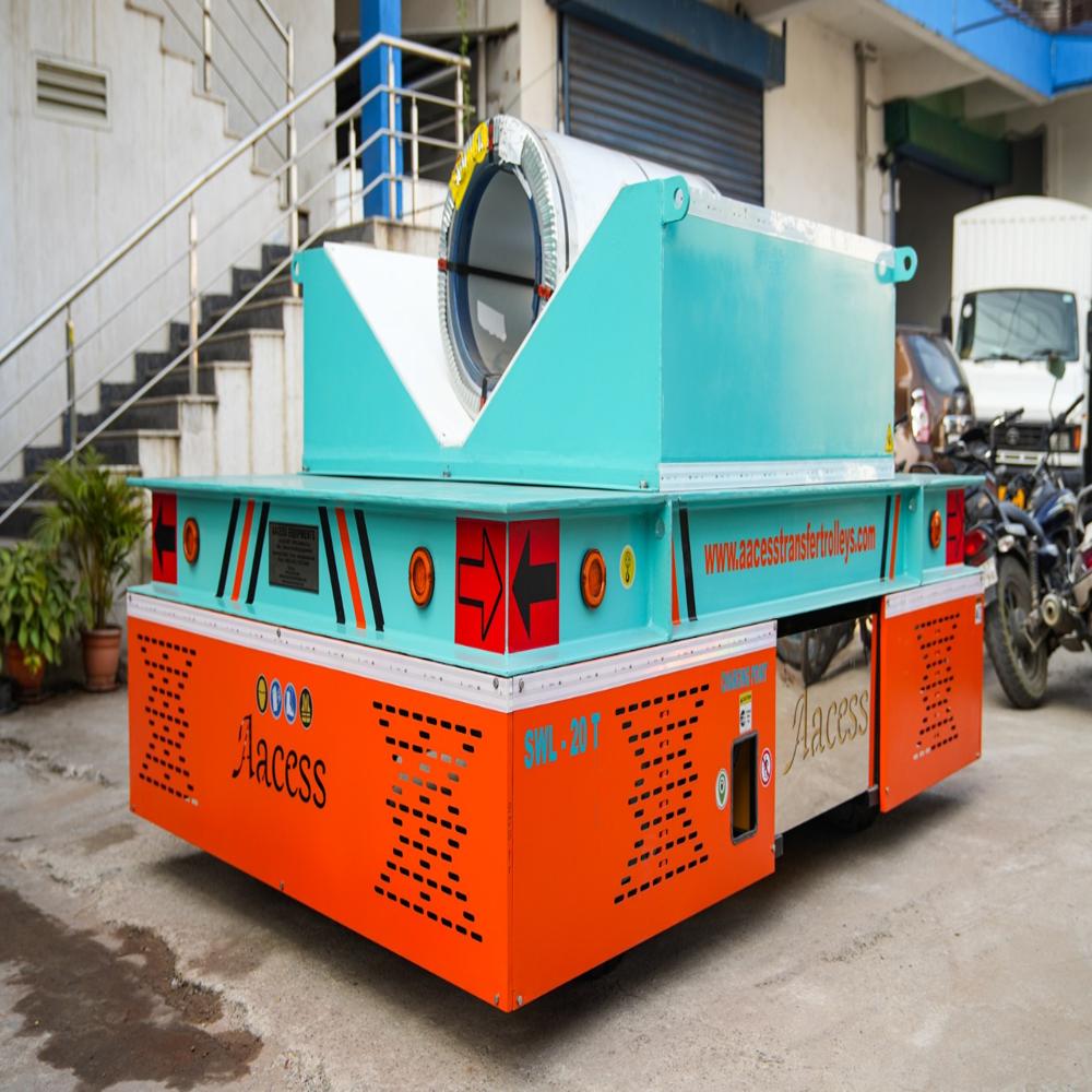 Battery Operated Coil Transfer Trolley