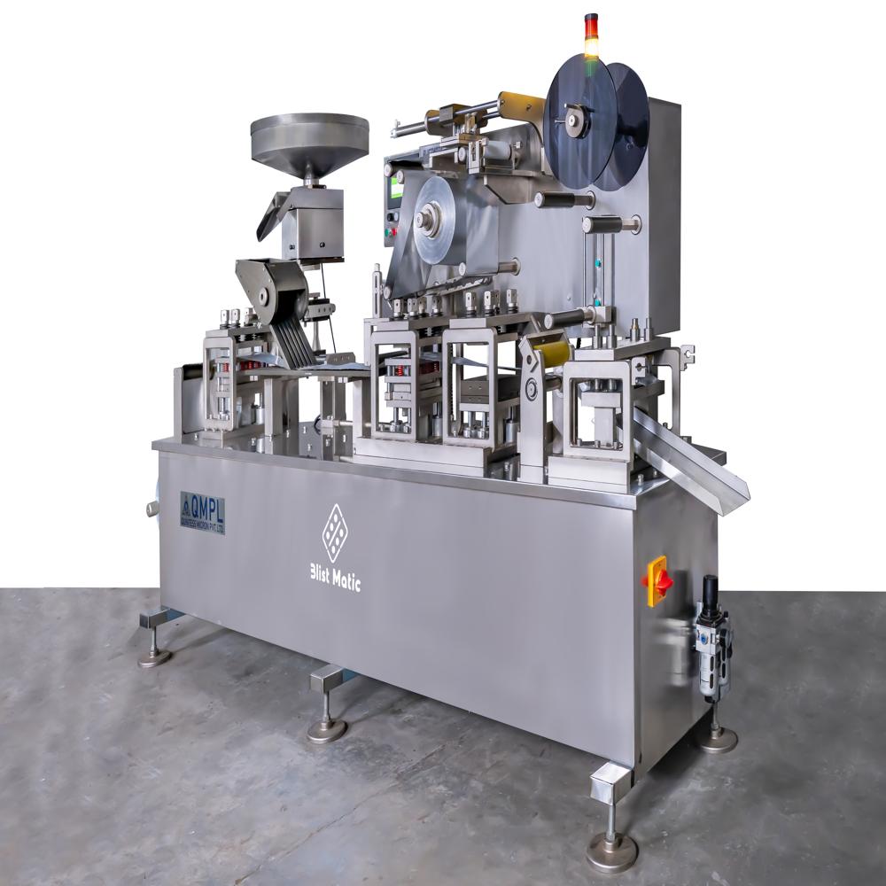 Single Track ALU ALU Blister Packaging Machine