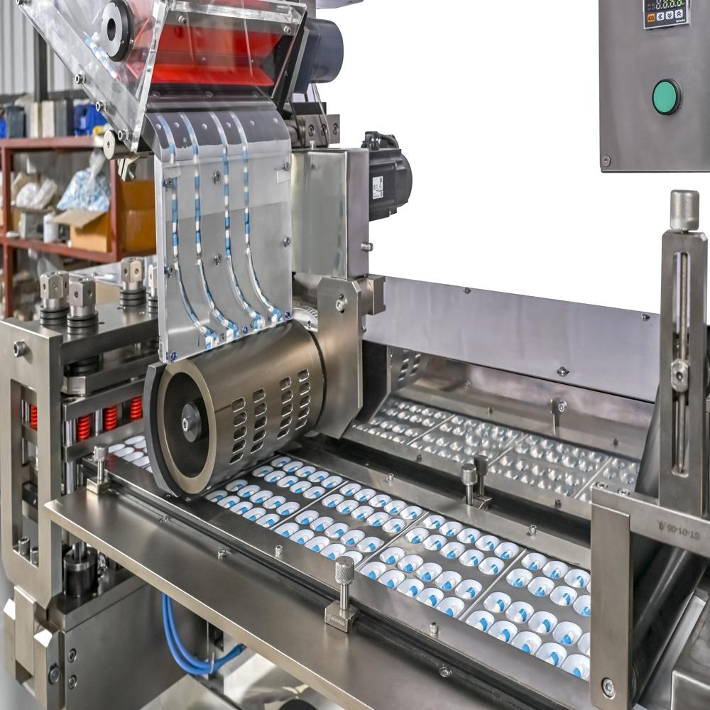 Double Track ALU ALU Blister Packaging Machine