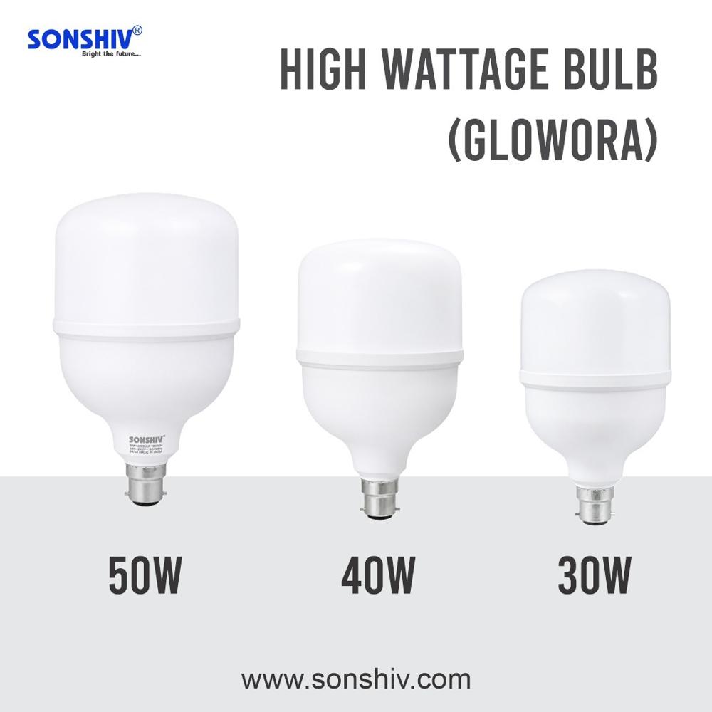 Led Dome Bulb - Body Material: Aluminum