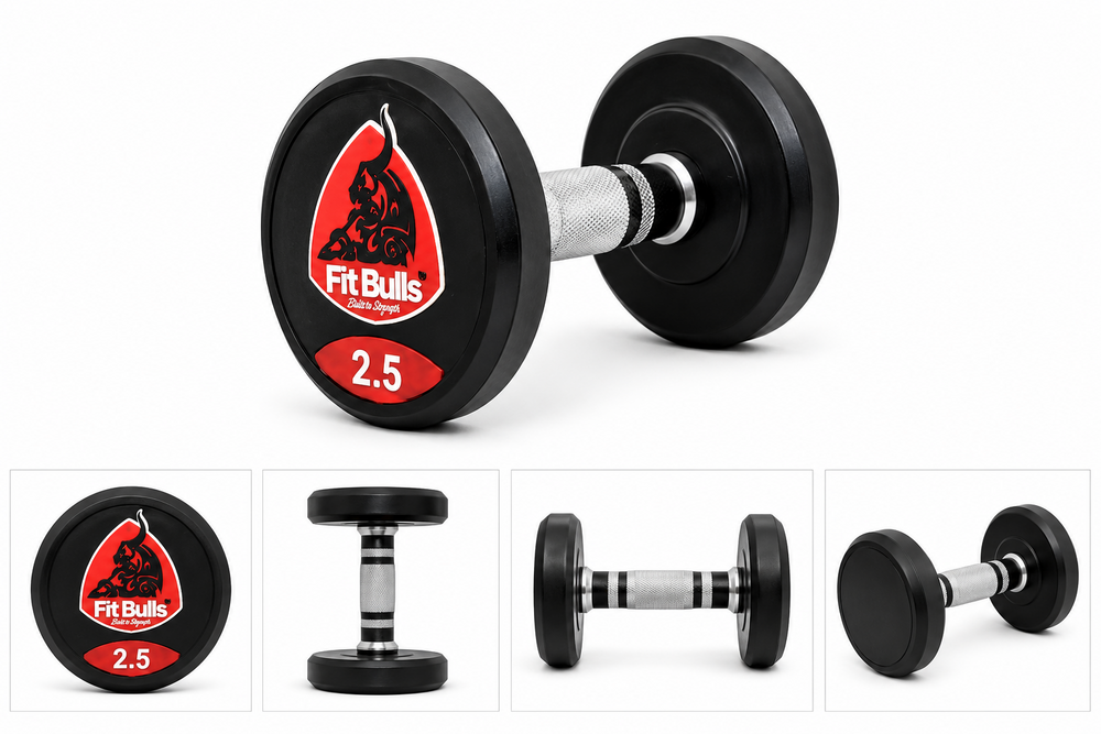 Rubber Coated Dumbbell