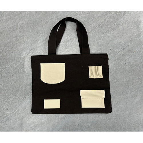 Pu pocke tote Bag
