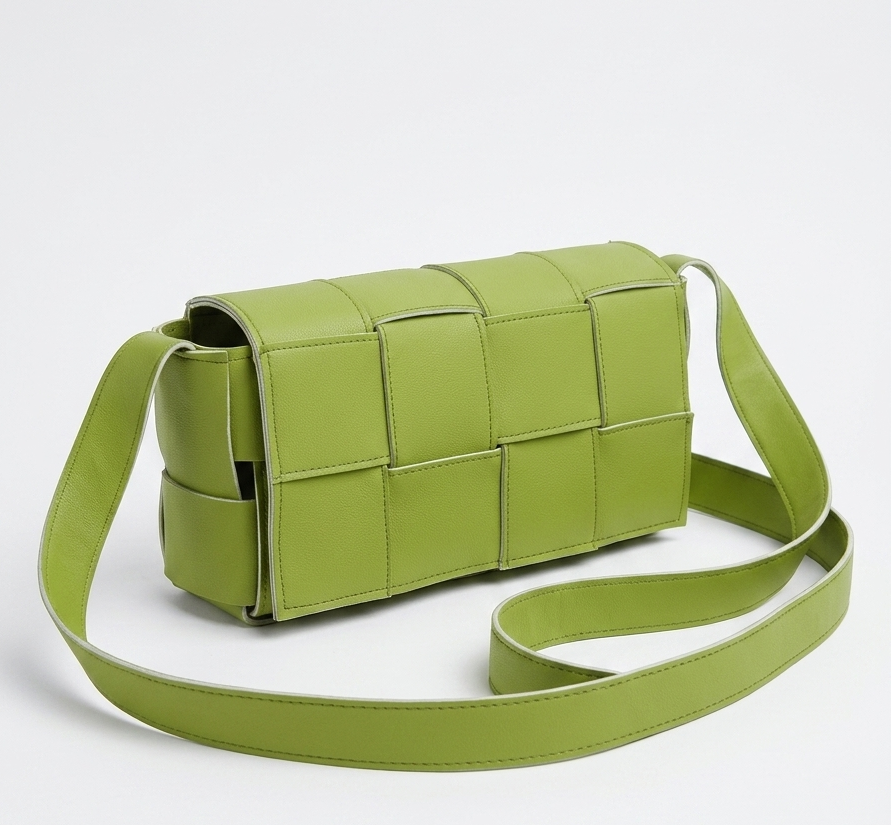 PU - Faux Leather Weave Bag