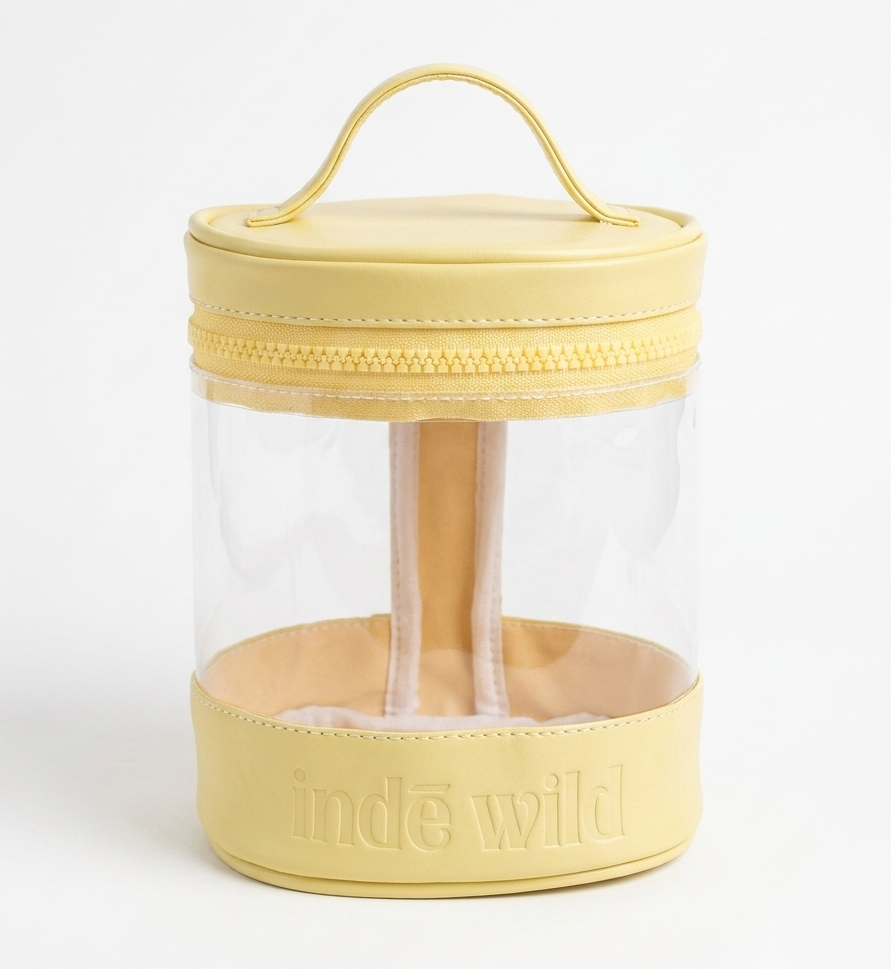 Clear PVC Skincare Travel Pouch