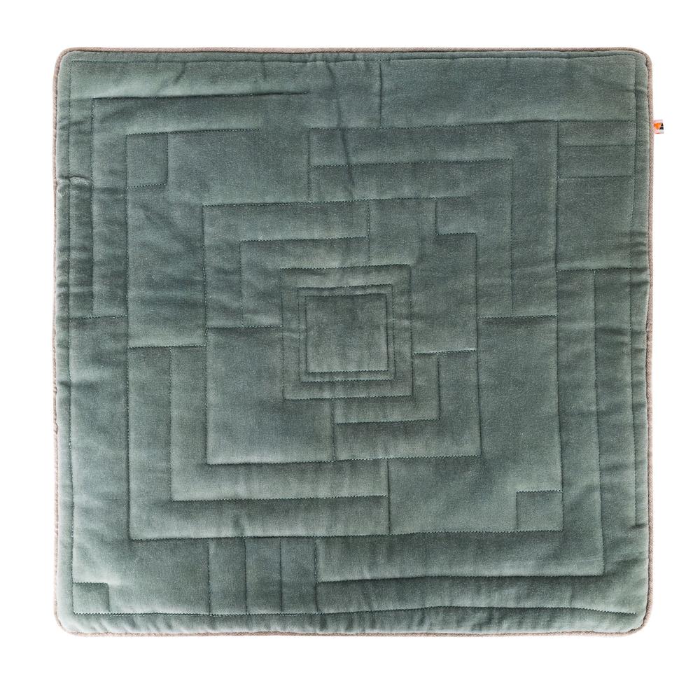 Quilted Pillow Cover - 200 Gsm Cotton, 18x28 Inches, White | Diamond Quilted, Envelope Closure, Breathable