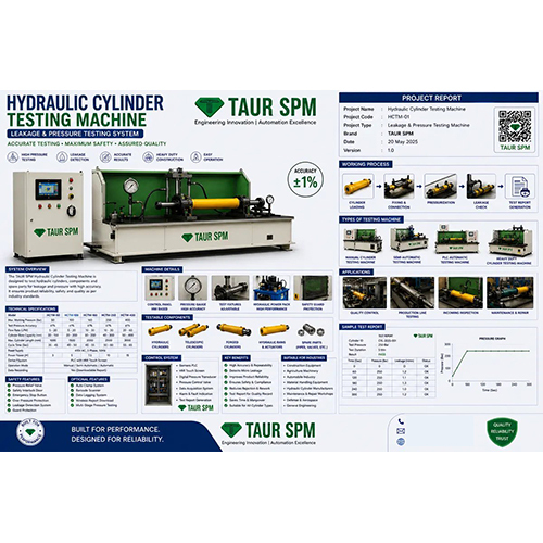 HCTM-01 Hydraulic Cylinder Testing Machine