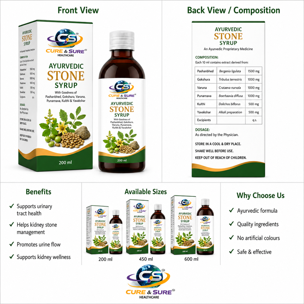 Ayurvedic Stone Syrup Third Party Manufacturing