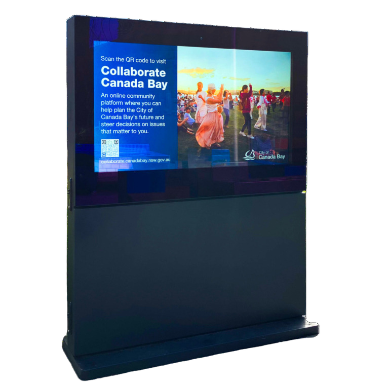 Outdoor Digital Standees