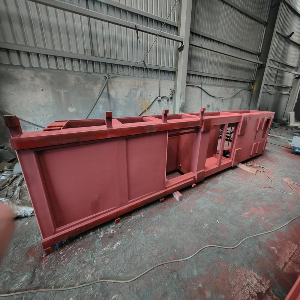 Plastic Injection Molding Machine Base Structure Fabrication