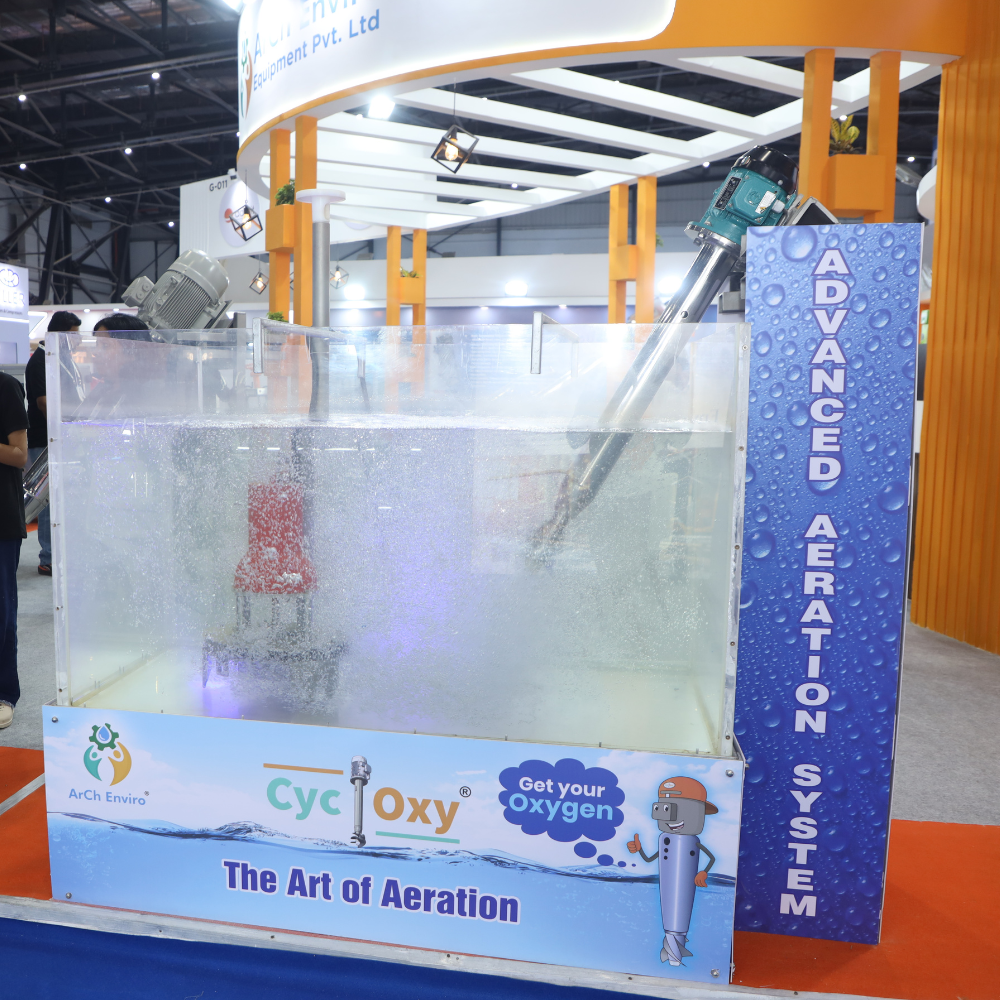 Aeration and Mixing System for STP, ETP & CETP Treatment Plants