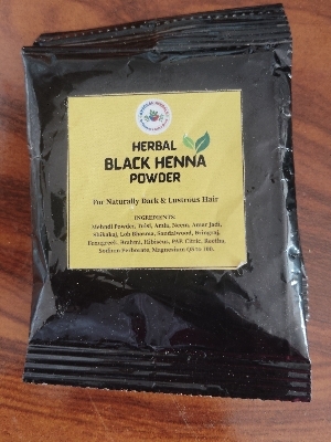 Herbal Black Henna Powder - Gender: Female