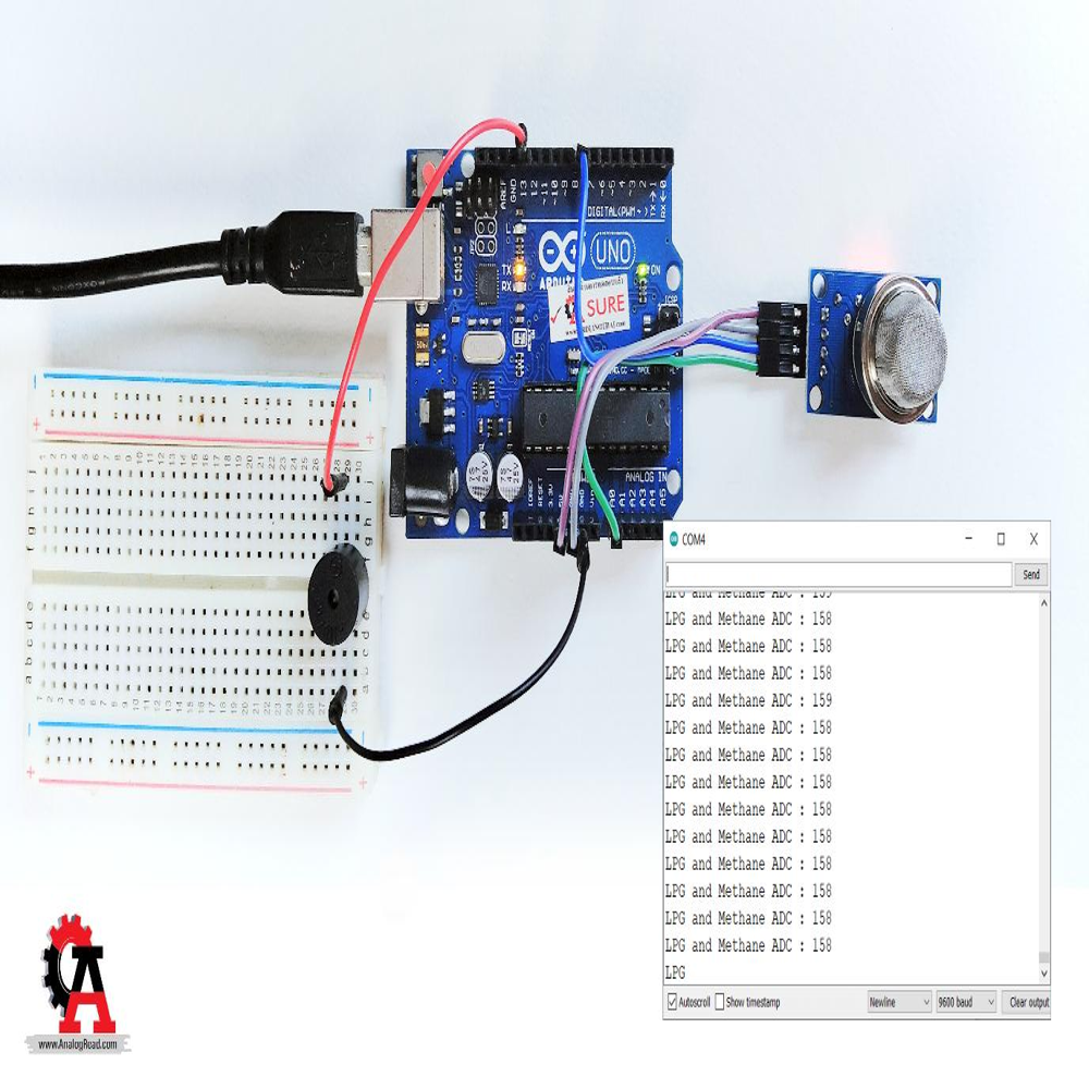 MQ-4 Methane Natural Gas Sensor
