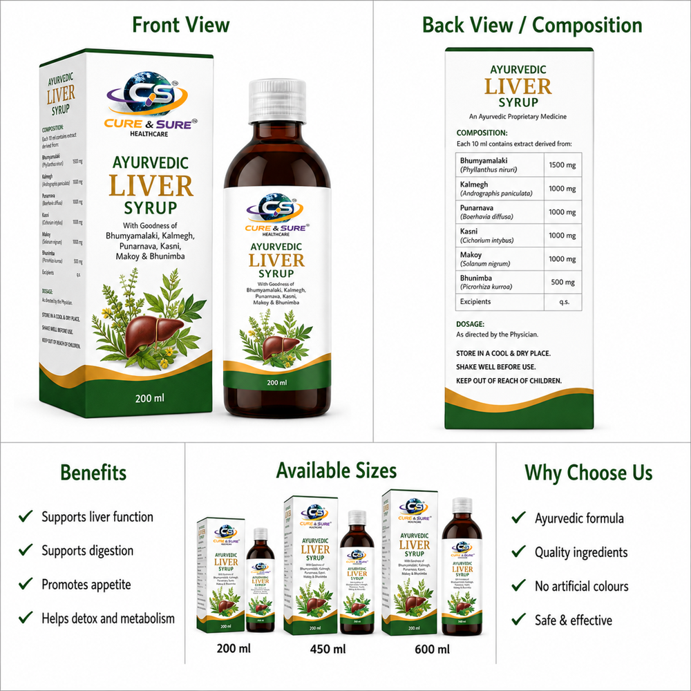Ayurvedic Liver Syrup Third Party Manufacturing