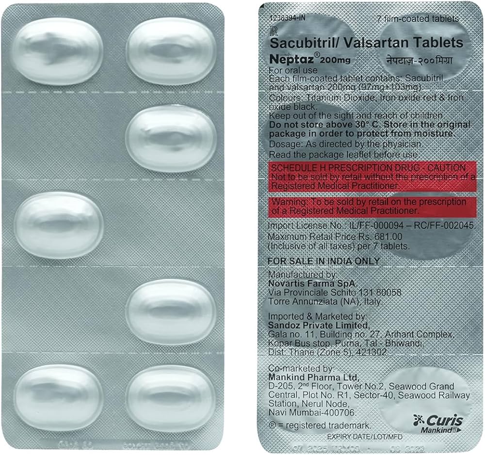 Sacubitril And Valsartan Tablet