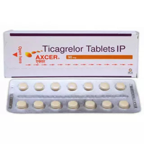 Axcer Ticagrelor Tablets 90mg
