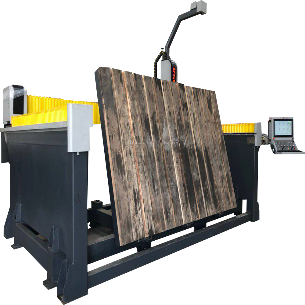 4 Axis Cnc Bridge Machine - Color: White