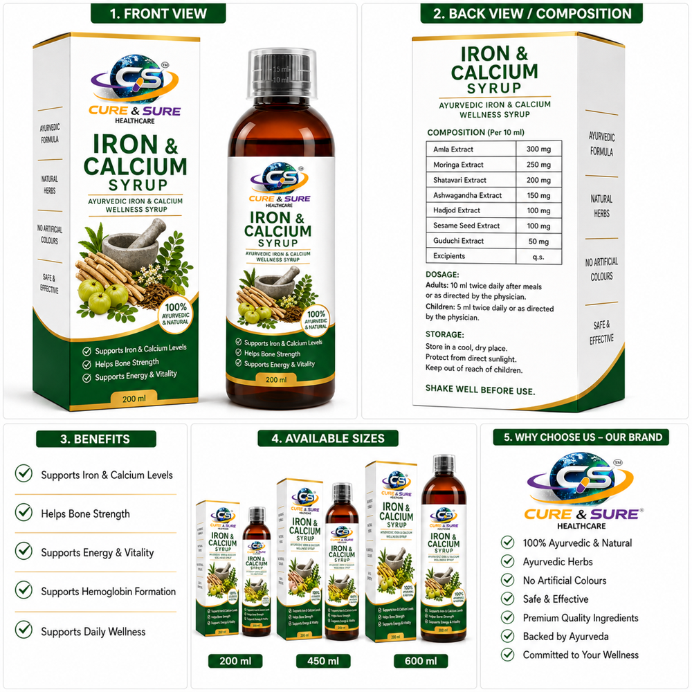 Iron & Calcium Syrup Third Party Manufacturing