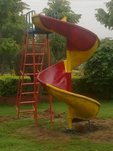 FRP Spiral Slide