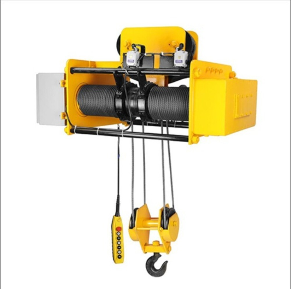 Electric Wire Rope Hoist - Electric Powered, Maximum Lifting Weight As Per Requirement Tonne | Easy To Operate, Rust Resistant, Long Shelf Life, Premium Quality Ropes