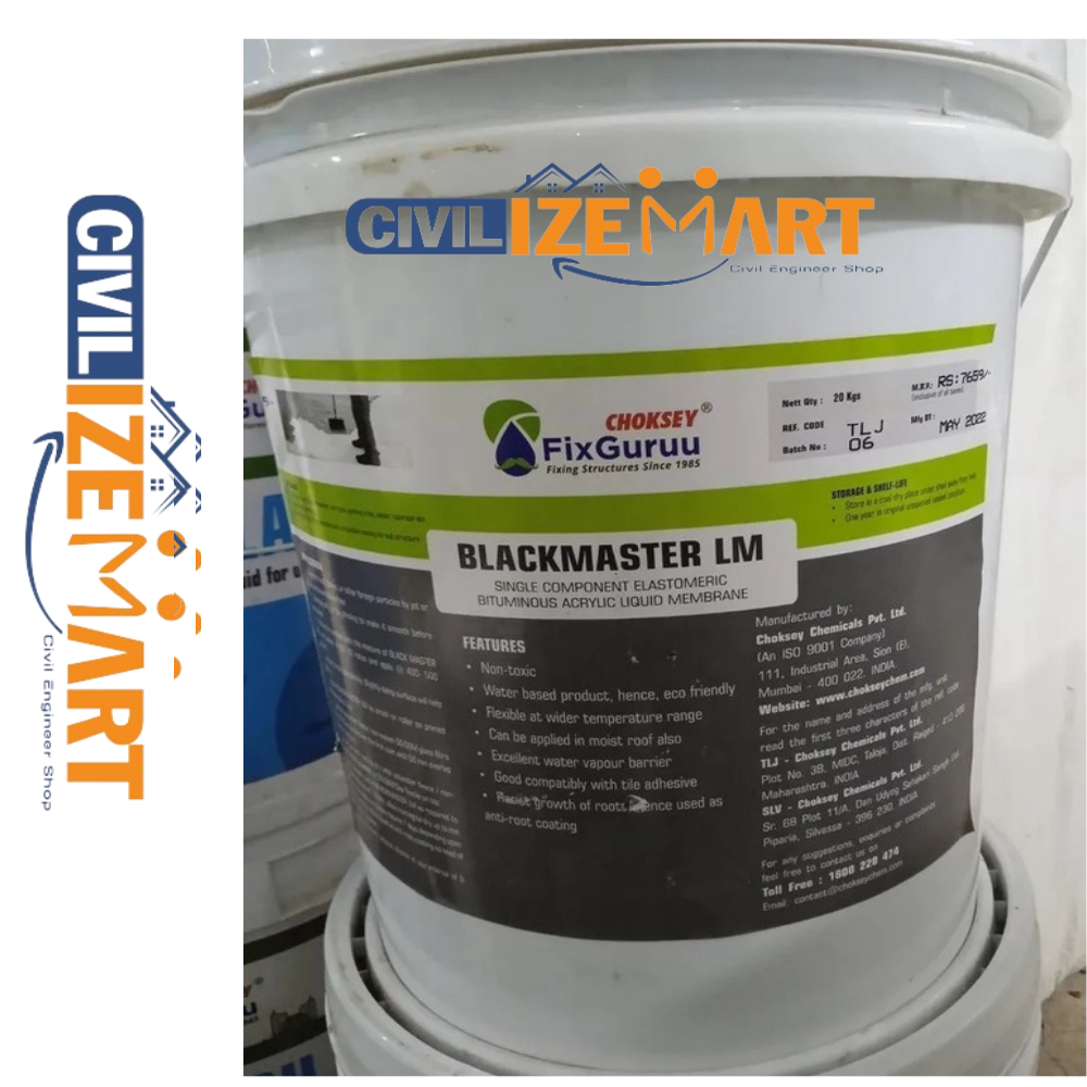 Choksey  Blackmaster LM Waterproofing Chemical